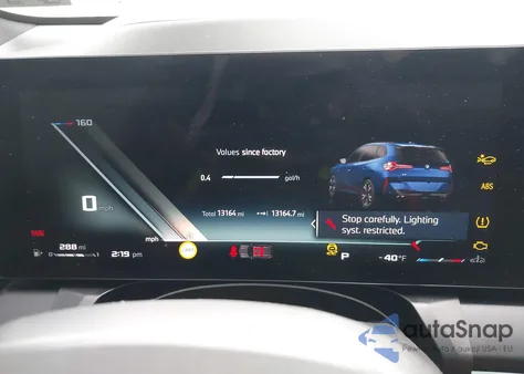 2025 BMW X3 M50 xDrive из США, поврежденный, VIN 5UX73GP00S9Z75700